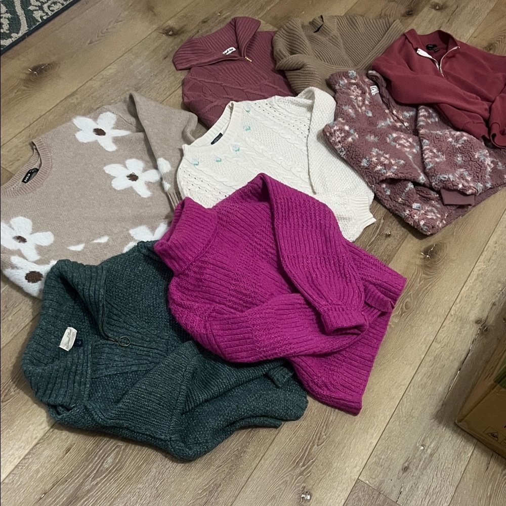 Cozy Sweater Collection in Various Colors